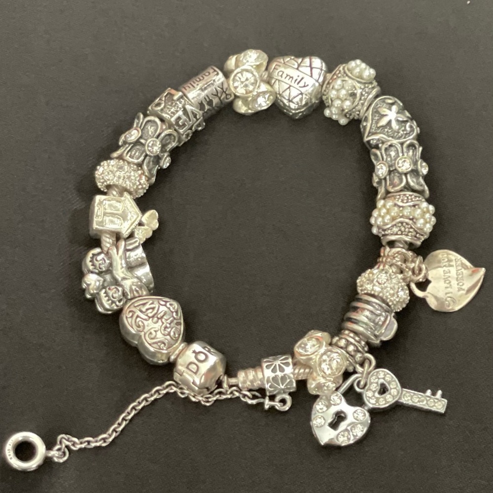 Authentic Pandora charm bracelet.